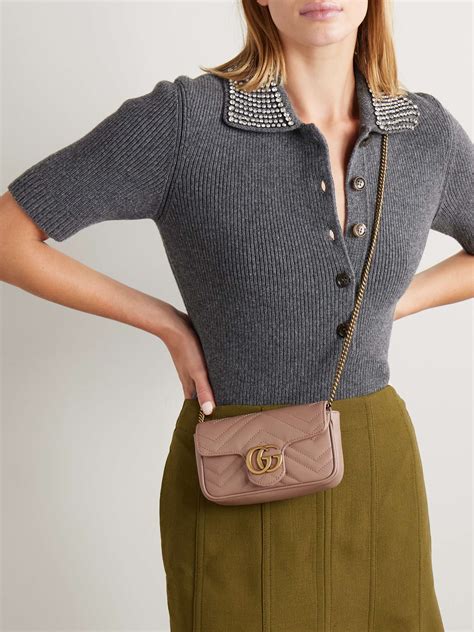 gucci mini quilted leather shoulder bag|vintage gucci leather shoulder bag.